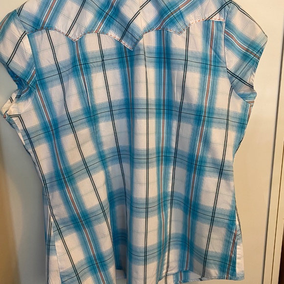 Women’s Cap Sleeve Shirt from Roper - Picture 2 of 5
